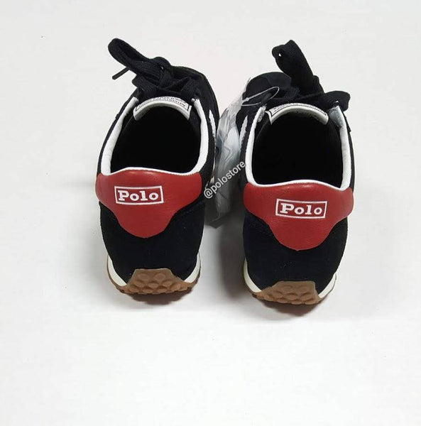 Buy Polo Ralph Lauren Men Red Keaton Polo Bear Canvas Sneaker Online -  720067 | The Collective